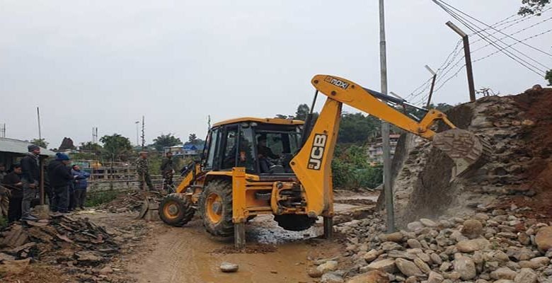 Itanagar: Eviction drive continue from SP office to ESS sector