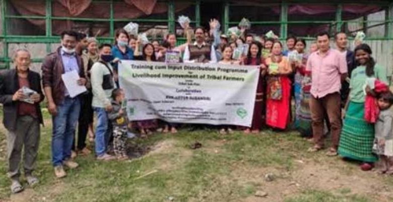 Arunachal: ICAR NEH Region Basar conducts training cum input distribution programme at Upper Subansiri  