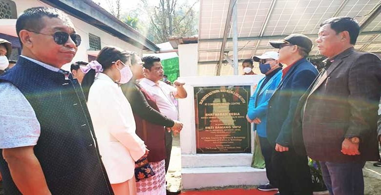 Arunachal: Nabam Rebia inaugurates new building of Kimin CHC