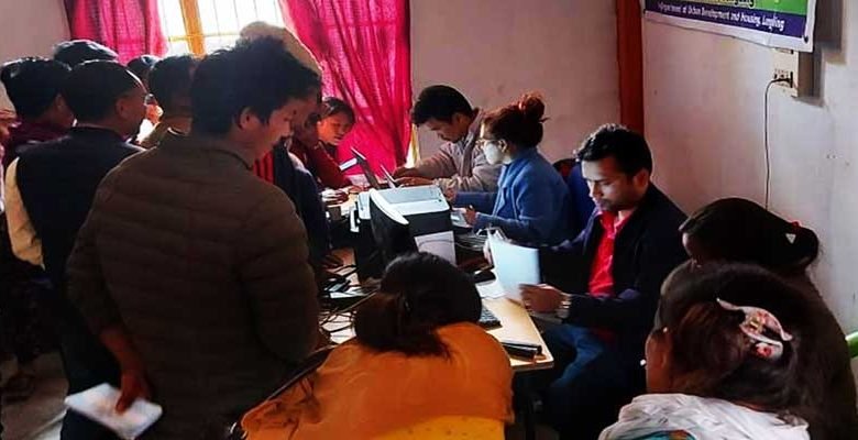 Arunachal: Aatma Nirbhar Nidhi Loan Camp for Street Vendors held at Longding
