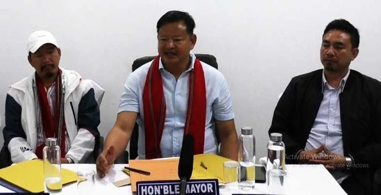 Itanagar: IMC mayor assures sanitation workers of solving their grievances