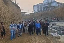 Itanagar: Techi Kaso, Highway authorities inspect underpass at Bank Tinali