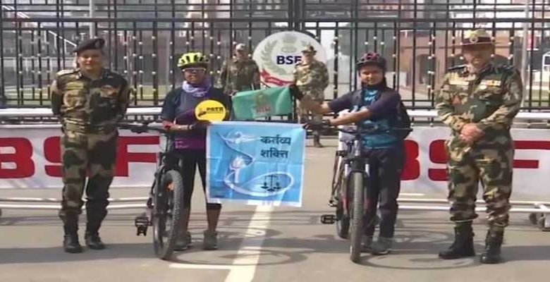 Women on cycling expedition from Wagah border to Arunachal to promote pollution free environment