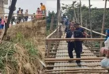 Itanagar: Locals demand temporary bamboo bridge near underpass