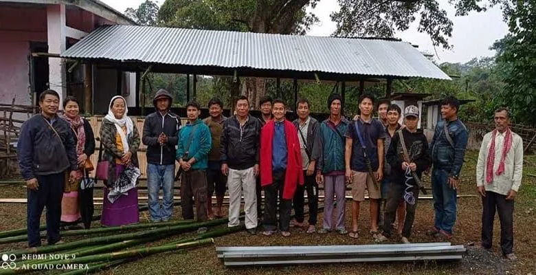  Arunachal:  Villagers volunteer to construct two classrooms for Darne LPS