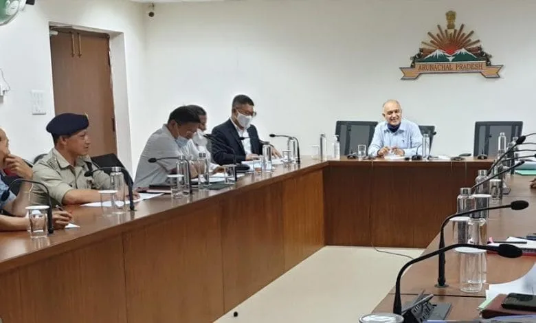 Itanagar: ITANAGAR- The Highway Monitoring Committee meeting to review the status of the progress of the 4-Lane Works of NH-415 (Package A) was held under the Chairmanship of Chief Secretary Naresh Kumar today in CS Conference Hall, Civil Secretariat. The Chief Secretary asked all the stakeholders to give their best foot forward in the next 72 hours and complete the remaining works. The Chief Secretary also reviewed the status of other important works like Underpass work, Bridge works in Chandranagar, and the Bridge near DC Office Entrance in Chandranagar. The Chief Secretary asked the stakeholders to increase manpower if it is required in order to achieve the target for the Underpass. The PWD (Highway) informed that 59.0% Underpass work has been achieved till date. He further requested all the stakeholders to work in close coordination for early completion of the works. The National Highway from Chandranagar to Papunallah is nearing completion. Some minor dressings on the roads like installing cat eye remains and it will be completed in next two to three days. Commissioner PWD Kaling Tayeng, Commissioner to HCM Sonam Chombey, Chief Engineer PWD (Design & Planning) Atop Lego, Chief Engineer Highway Kuru Sera, DC Capital Komkar Dulom, ADM Talo Potom, SP Capital Jimmy Chiram, EE (Power) Joram Lali, Techi Ruto of TKE and others were present in the meeting.