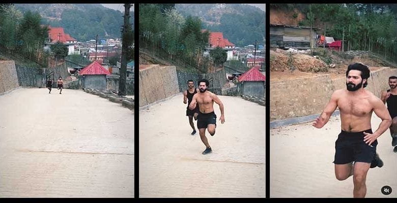 Varun Dhawan shares new VIDEO, Running Up a Slope in Arunachal Pradesh