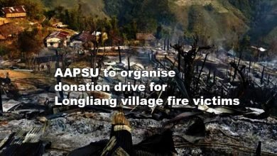 Arunachal PradeshStudents Union (AAPSU) has decided to organize a state wide donation and contribution drive for fire victims.