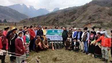 Arunachal: 'Airgun surrender Abhiyaan' held at Lhalung, a remote village