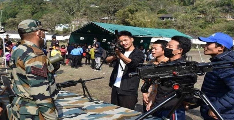 Arunachal: Army weapon & equipment displayed in Anjaw