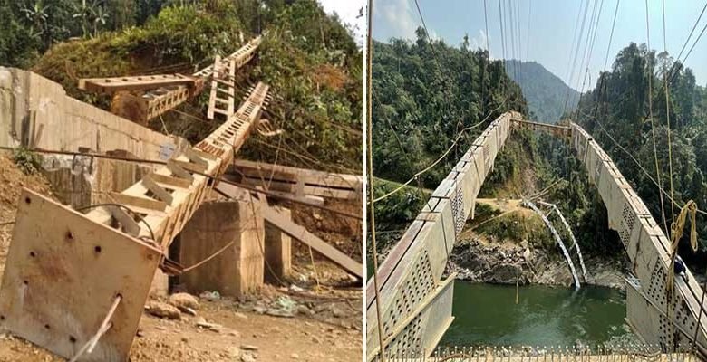 Arunachal: Govt orders probe on Bridge over Kumey river collapse , AARCA seeks action