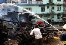 Itanagar: four OBT houses gutted in fire in Bank Tinali