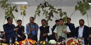 Itanagar: Minister distributed saplings of lalit guava, donated by Likha Maj