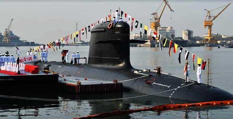 INS Karanj- third Kalvari class Submarine commissioned at Naval Dockyard, Mumbai