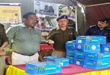 Itanagar: TK Engineering donates 150 pairs of shoes to Itanagar Traffic Warden