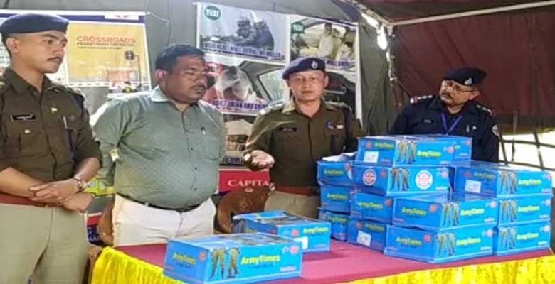 Itanagar: TK Engineering donates 150 pairs of shoes to Itanagar Traffic Warden