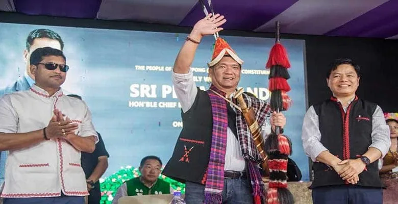 Arunachal CM tour of Changlang dist DAY-1:  inaugurated new buildings of police stations