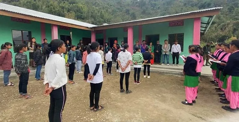 Arunachal: Longding DC Inspects Ongoing Projects, visits Institutions