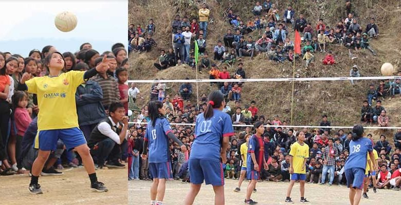 Arunachal: Circle Level Volleyball Tournament 2021 at Pongchau in Longding