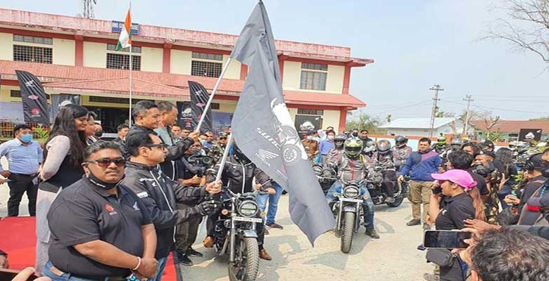 Arunachal: PD Sona flags off "Honda Sunchasers 2021" motorcycle rally 