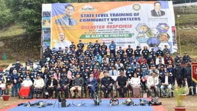 Arunachal: SDMA with NDRF organises training for community volunteers on Disaster Response