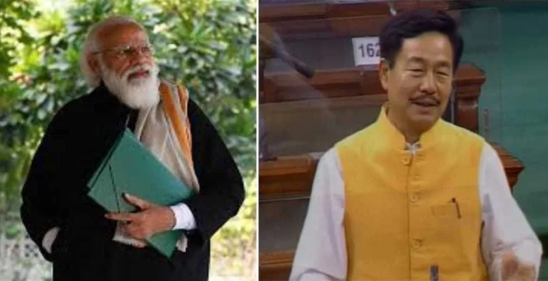 PM Modi ''avatar'' of God who is taking nation in right direction: Tapir Gao