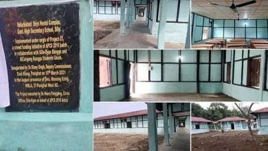 Arunachal: Boys hostel complex of GHSS Sille refurbished under crowd funding initiative of APCS 2016 batch