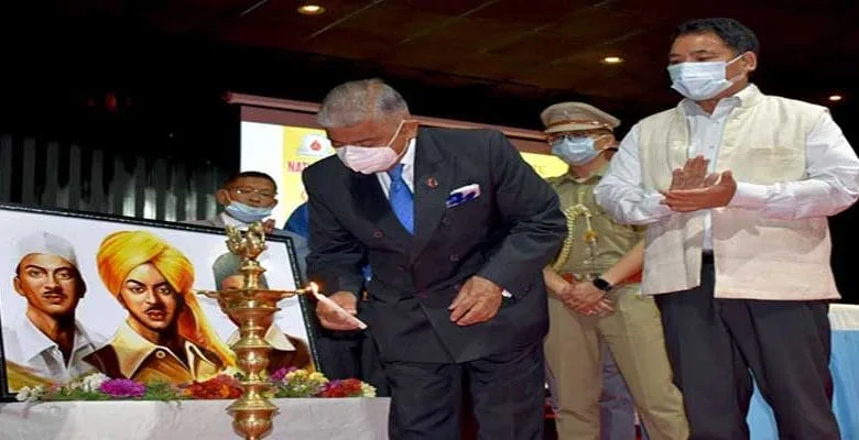 Arunachal-  Governor participates in Shaheed Diwas