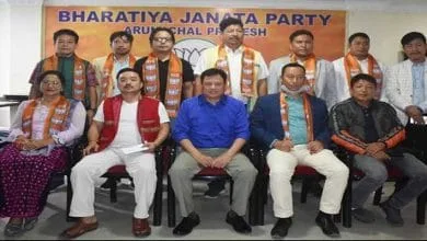 Itanagar: Several JDU's former leaders join BJP