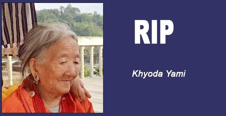 Arunachal: Khyoda Yami passes away