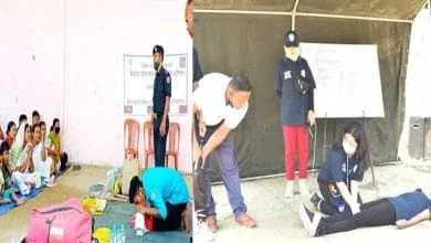 DOIMUKH-12 NDRF organizes training programmes on “Disaster response” for community volunteers