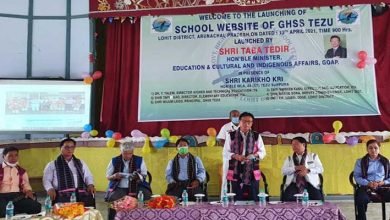 Arunachal: Taba Tedir launches school website of Govt Higher Secondary School, Tezu