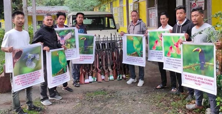 Arunachal: Airgun Surrender Abhiyan- ABSU surrenders 23 Airguns