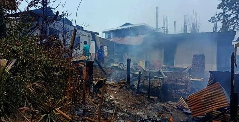Arunachal: 4 houses gutted in fire mishap in Naharlagun
