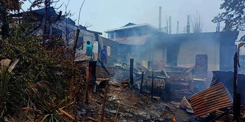 Arunachal: 4 houses gutted in fire mishap in Naharlagun