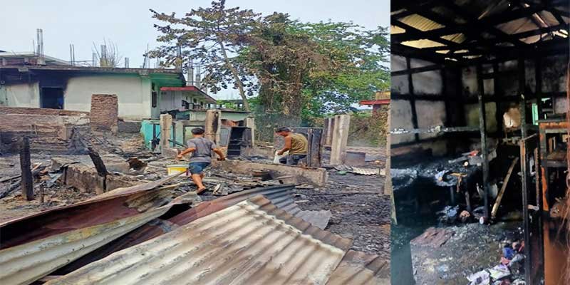 Arunachal: 4 houses gutted in fire mishap in Naharlagun