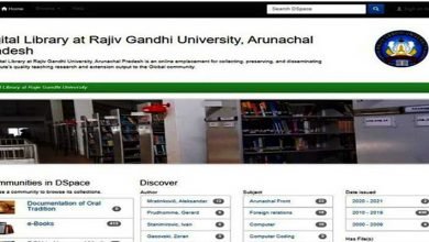 Arunachal: Rajiv Gandhi University Institutional Repository (IR) to be inaugurated virtually 