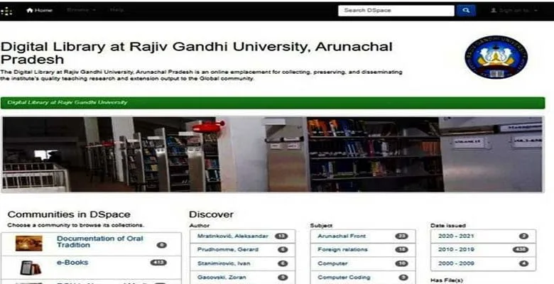 Arunachal: Rajiv Gandhi University Institutional Repository (IR) to be inaugurated virtually 