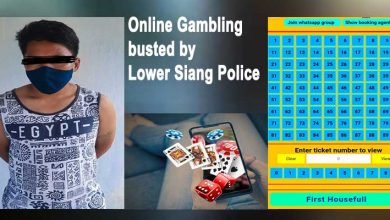 Arunachal: Online Gambling busted by Lower Siang Police