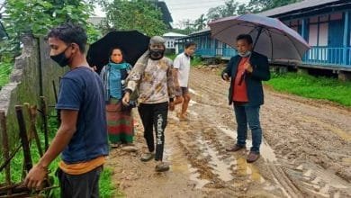 Arunachal: PMC Councilor Oyin Gao seeks immediate repairing of damaged boundary wall of APP Balwadi school