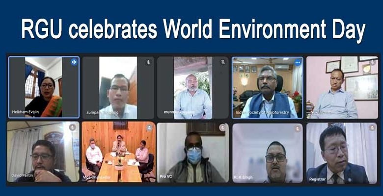 Arunachal: RGU celebrates World Environment Day