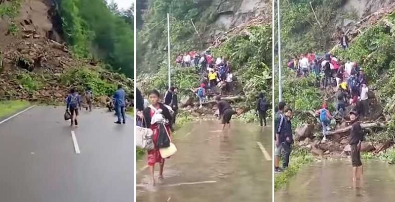Arunachal: Landslide blocks Seppa-Itanagar NH-13