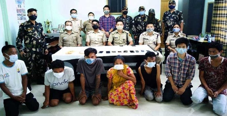 Itanagar: police constable, 6 others arrested in drug trafficking