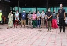 Itanagar: IMC Mayor Tame Phassang distributed essential commodities to the FLW families of the corporation