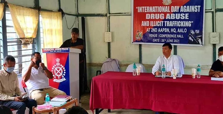 Arunachal: International Day Against Drug Abuse and Illicit Trafficking observed at 2nd AAP Bn, Aalo
