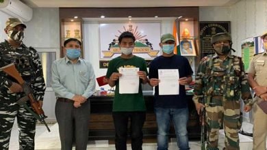Arunachal: Two NSCN UGs Surrendered in Longding