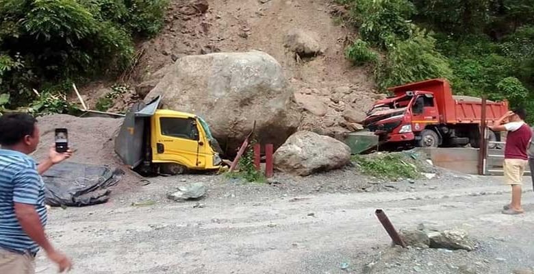 Eight Person Swept Away as Multiple Landslides in South Sikkim