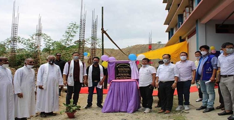Itanagar: IMC Mayor lays foundation stone of new Boy's Hostel