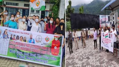 Arunachal: Congress asks BJP 'Achhe din kab aayengey'