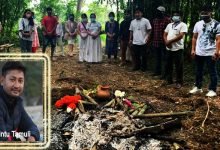 Arunachal: Media fraternity bids teary adieu to Mintu Tamuli on his last journey!